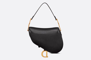 Saddle Bag • Black Grained Calfskin