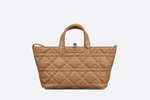 Medium Dior Toujours Bag • Medium Tan Macrocannage Calfskin