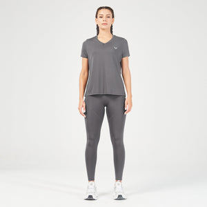 Essential V-Neck Tee - Asphalt