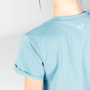 Core Wild Panel Relaxed Tee - Delph Blue