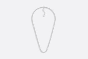 CD Icon Thin Chain Link Necklace • Silver