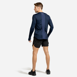 Statement Muscle Tee - Navy