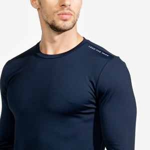 Statement Muscle Tee - Navy