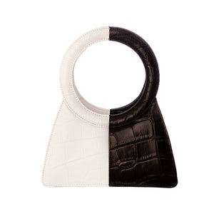CIRCULAR TOP HANDLE BAG
