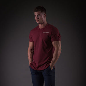 Razor Back Tee - Maroon