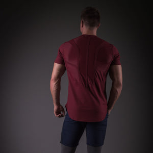 Razor Back Tee - Maroon