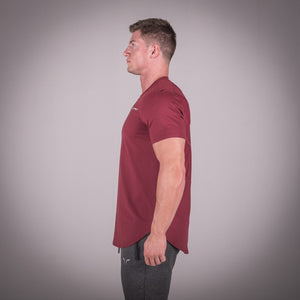 Razor Back Tee - Maroon