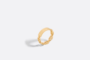 Dior Club Ring • Gold-finish metal