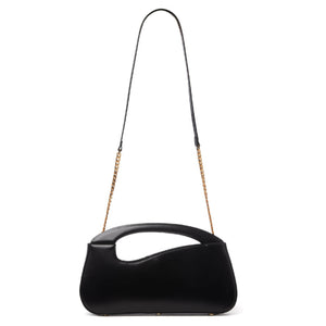 Signature Large Curve With Chain and Leather Strap