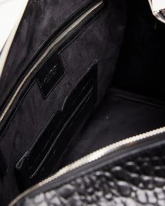Weekend Bag Black Croco | Travel Bag