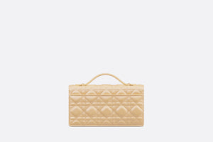 Miss Dior Mini Bag • Pastel Yellow Pearlescent Cannage Lambskin