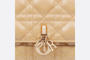 Miss Dior Mini Bag • Pastel Yellow Pearlescent Cannage Lambskin