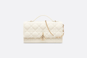 Miss Dior Mini Bag • Latte Cannage Lambskin