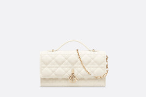 Miss Dior Mini Bag • Latte Cannage Lambskin