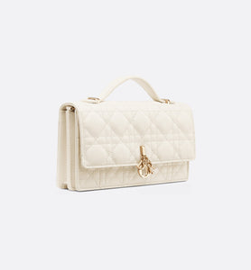 Miss Dior Mini Bag • Latte Cannage Lambskin