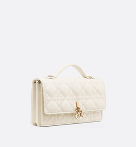 Miss Dior Mini Bag • Latte Cannage Lambskin