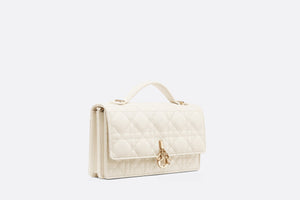 Miss Dior Mini Bag • Latte Cannage Lambskin