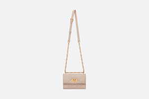 Mini Miss Caro Bag • Caramel Beige Macrocannage Lambskin