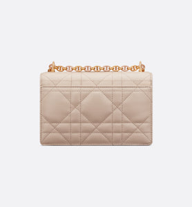 Mini Miss Caro Bag • Caramel Beige Macrocannage Lambskin