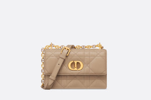 Miss Caro Mini Bag • Biscuit Macrocannage Lambskin