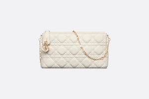 Miss Dior Mini Shoulder Bag • Latte Cannage Lambskin