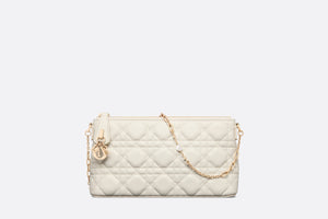 Miss Dior Mini Shoulder Bag • Latte Cannage Lambskin