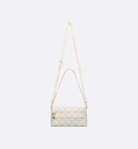 Miss Dior Mini Shoulder Bag • Latte Cannage Lambskin