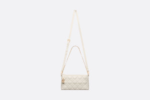 Miss Dior Mini Shoulder Bag • Latte Cannage Lambskin