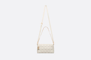 Miss Dior Mini Shoulder Bag • Latte Cannage Lambskin