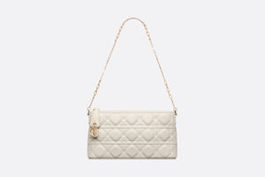 Miss Dior Mini Shoulder Bag • Latte Cannage Lambskin