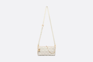 Miss Dior Mini Shoulder Bag • Latte Cannage Lambskin