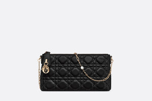 Miss Dior Mini Shoulder Bag • Black Cannage Lambskin