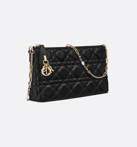 Miss Dior Mini Shoulder Bag • Black Cannage Lambskin