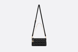 Miss Dior Mini Shoulder Bag • Black Cannage Lambskin