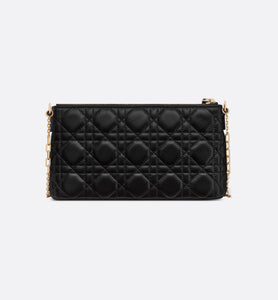 Miss Dior Mini Shoulder Bag • Black Cannage Lambskin