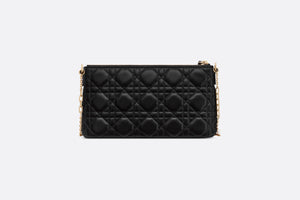 Miss Dior Mini Shoulder Bag • Black Cannage Lambskin