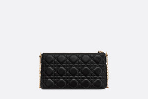 Miss Dior Mini Shoulder Bag • Black Cannage Lambskin