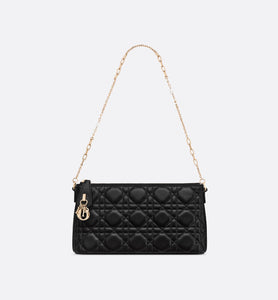 Miss Dior Mini Shoulder Bag • Black Cannage Lambskin