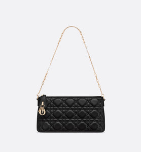 Miss Dior Mini Shoulder Bag • Black Cannage Lambskin