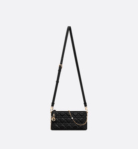 Miss Dior Mini Shoulder Bag • Black Cannage Lambskin