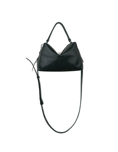 Mini Valley Cube Shoulder Bag-Black