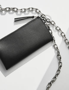 Vegan Leather Terrible Zip Pouch Large