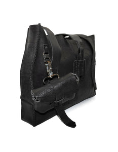 black culatta leather handbag