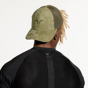Wolf Trucker Cap - Khaki