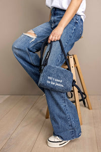 Remade Jeans Cross body Bag