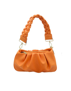 Soft Vegan Leather Bag Orange