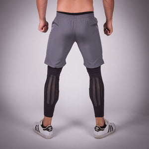 Essential Light-Mesh Shorts - Royal Grey