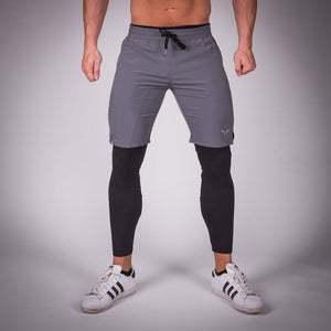 Essential Light-Mesh Shorts - Royal Grey