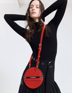 Pancake Bag White / Grey/ Red