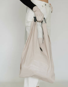 Shopper bag beige